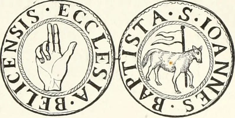 An illustration from Caractâeristiques des saints dans l'art populaire, 1867, leaf 172