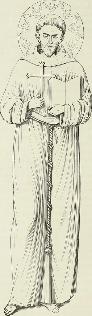 An illustration from Caractâeristiques des saints dans l'art populaire, 1867, leaf 255