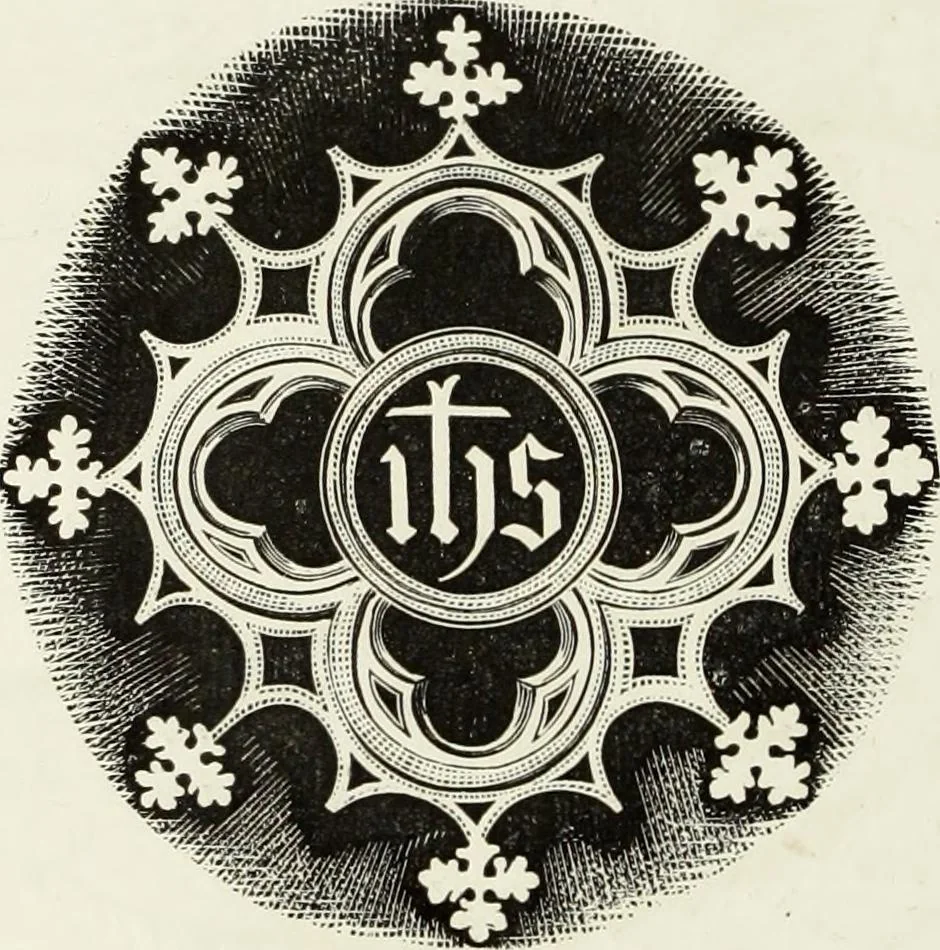 An illustration from Caractâeristiques des saints dans l'art populaire, 1867, leaf 363