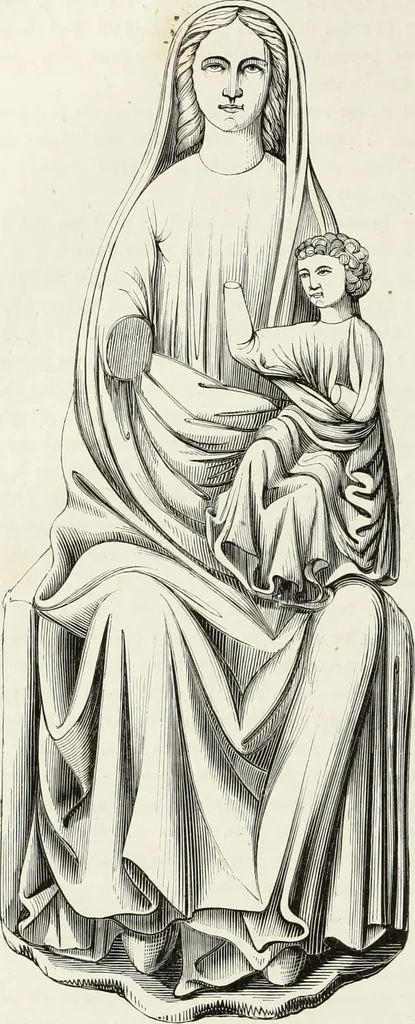 An illustration from Caractâeristiques des saints dans l'art populaire, 1867, leaf 53