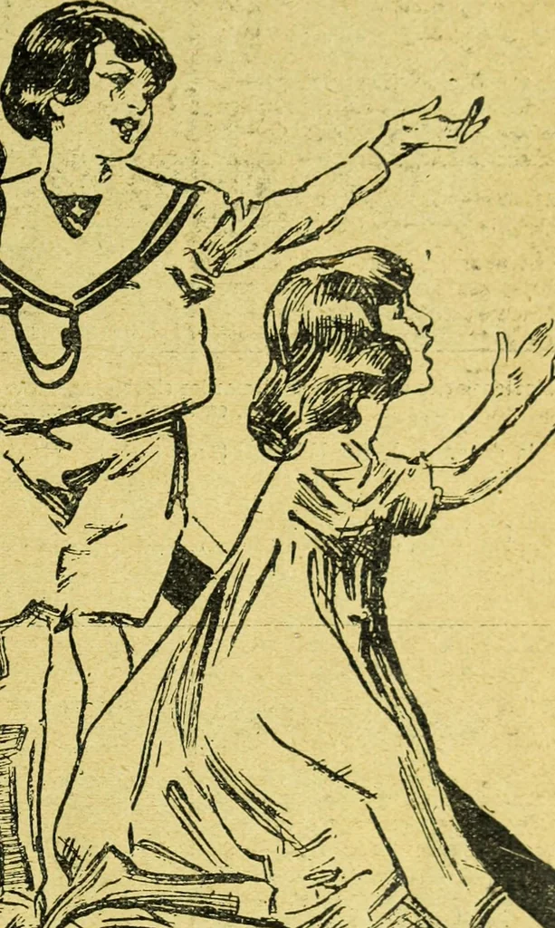 An illustration from Caras y caretas, 1898, leaf 10