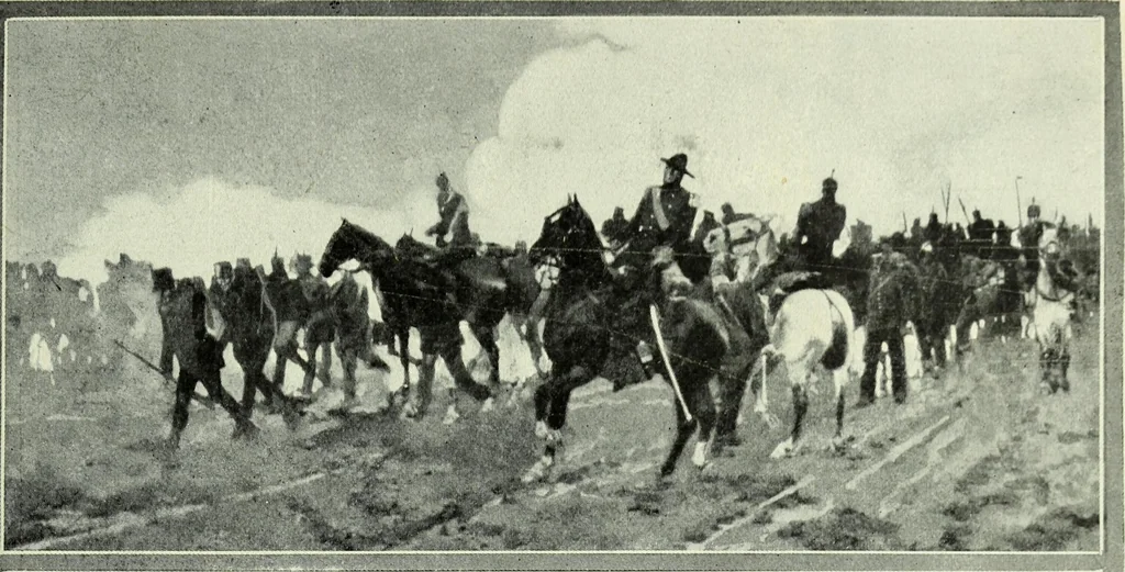 An illustration from Caras y caretas, 1898, leaf 100