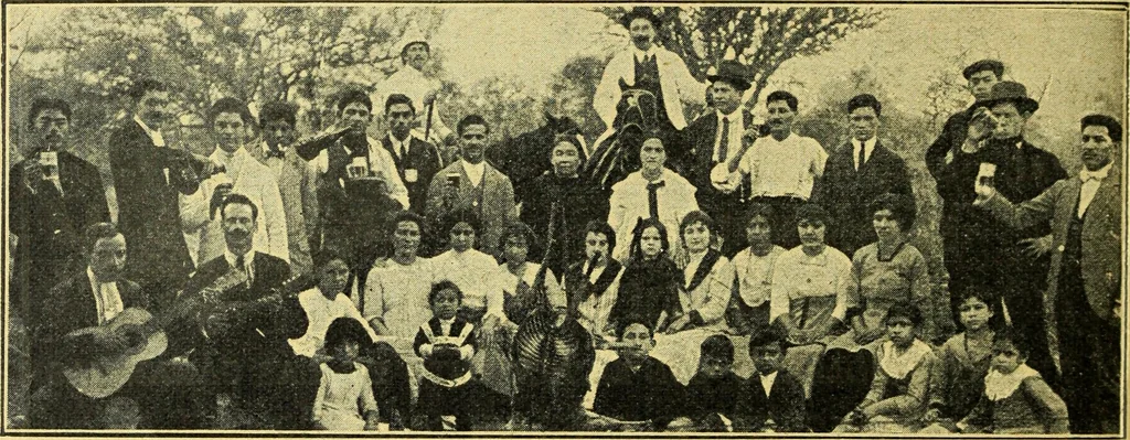 An illustration from Caras y caretas, 1898, leaf 1003