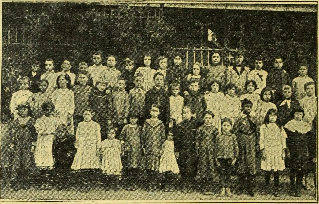An illustration from Caras y caretas, 1898, leaf 1005