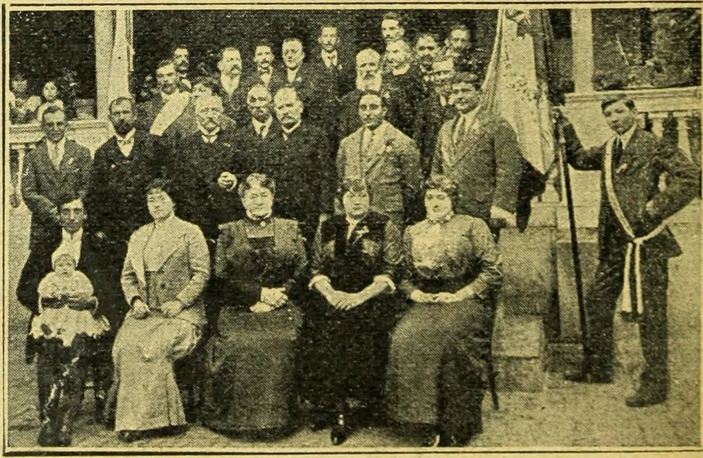 An illustration from Caras y caretas, 1898, leaf 1005