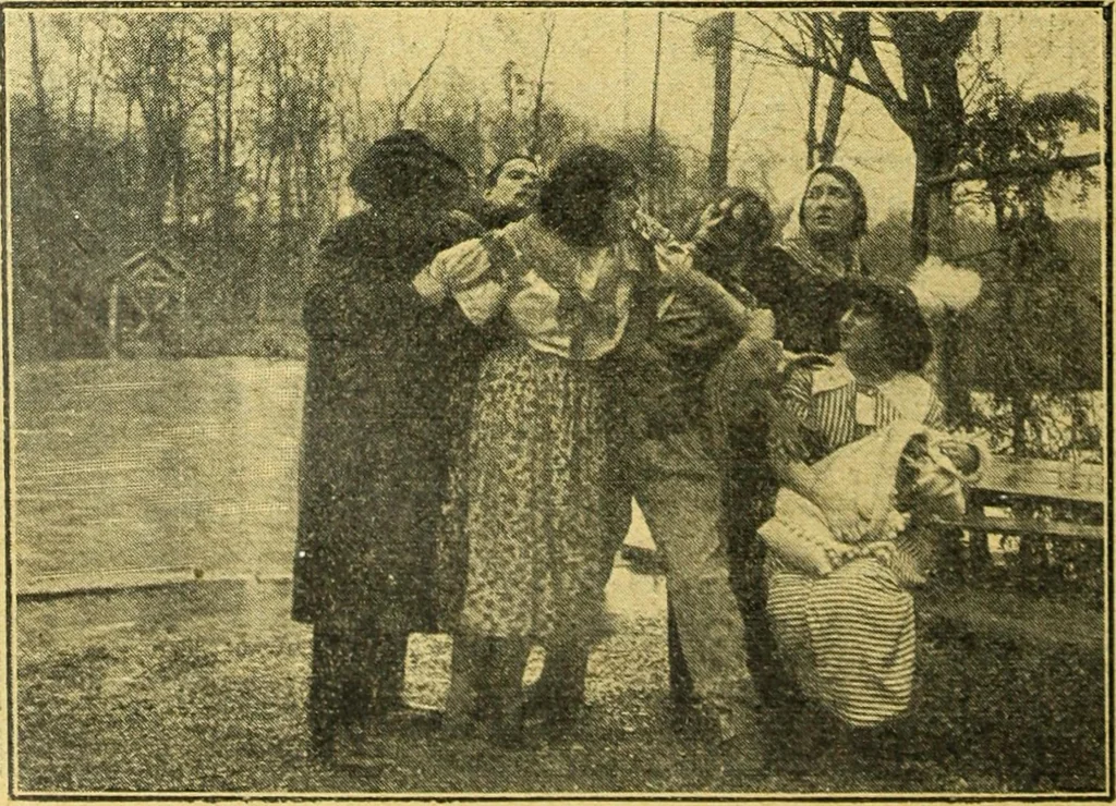An illustration from Caras y caretas, 1898, leaf 1019