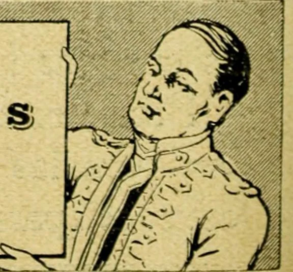 An illustration from Caras y caretas, 1898, leaf 1035