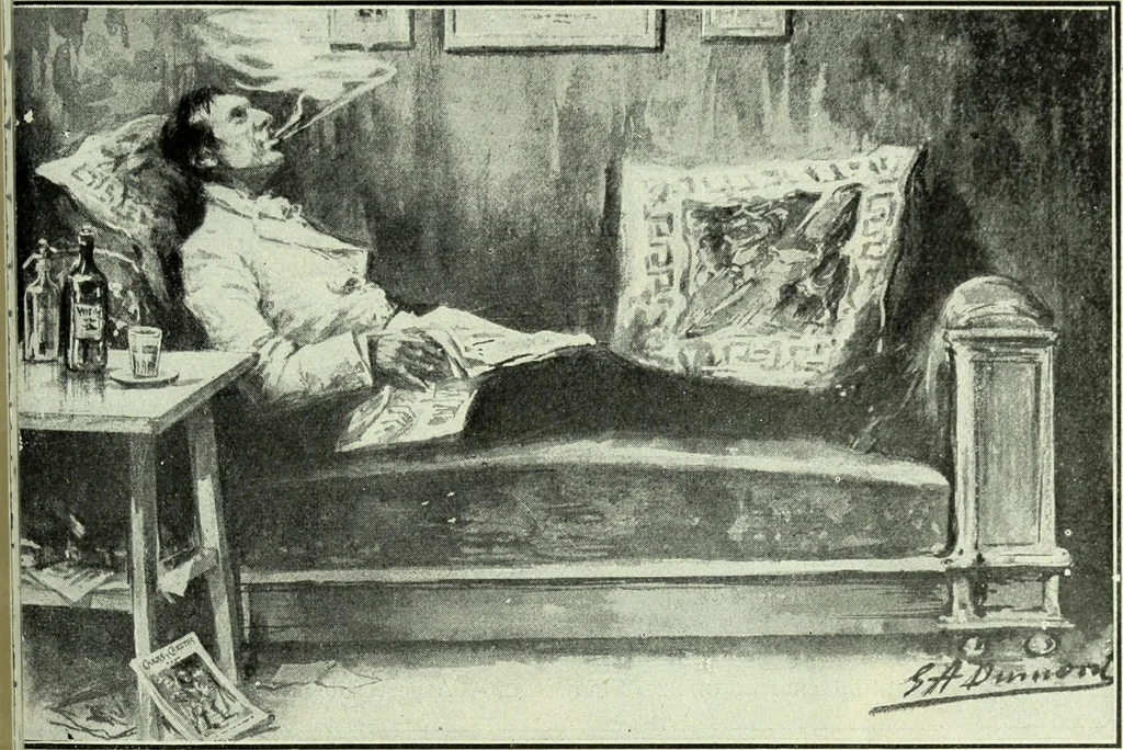 An illustration from Caras y caretas, 1898, leaf 104
