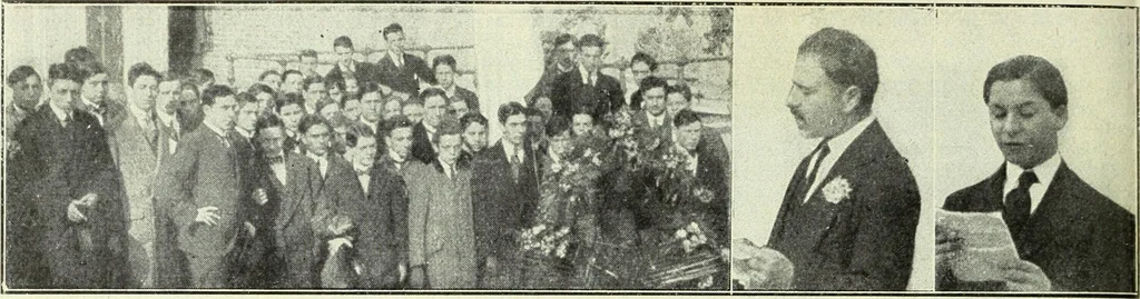 An illustration from Caras y caretas, 1898, leaf 105