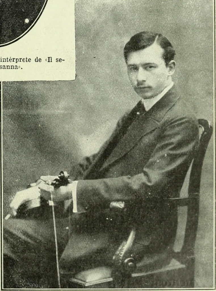 An illustration from Caras y caretas, 1898, leaf 106