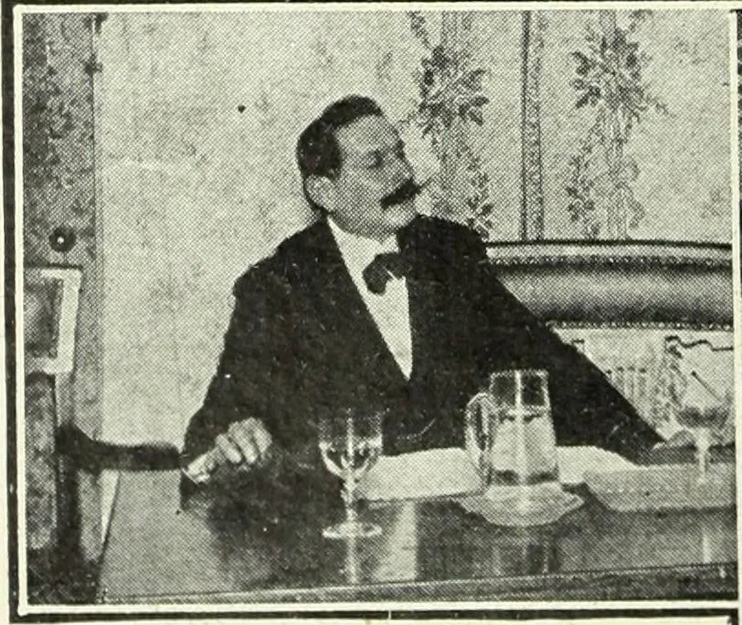 An illustration from Caras y caretas, 1898, leaf 1063