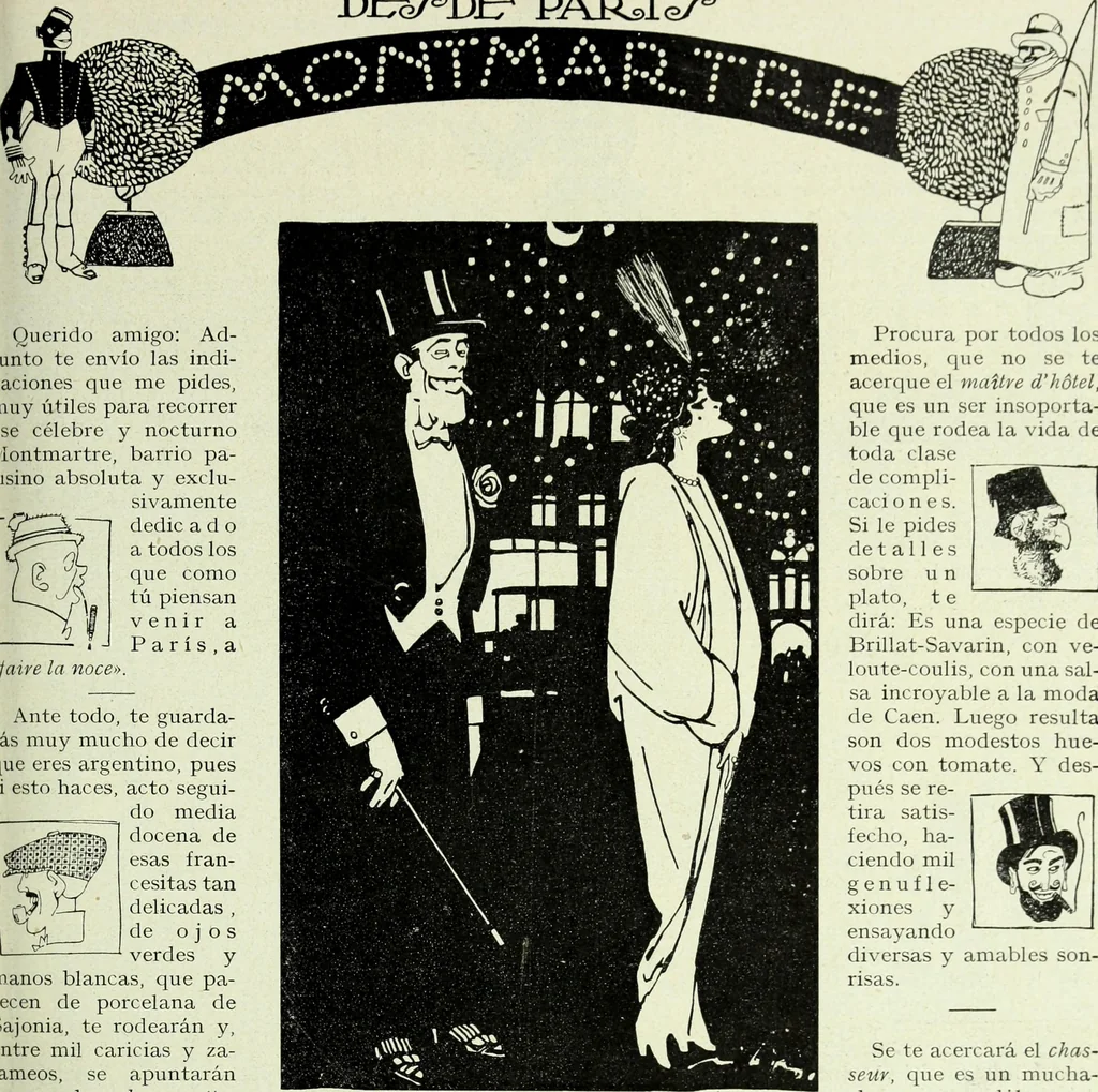 An illustration from Caras y caretas, 1898, leaf 1068