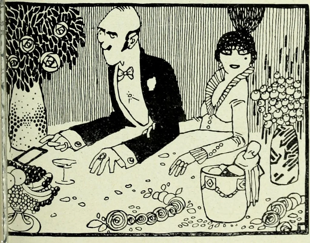 An illustration from Caras y caretas, 1898, leaf 1068