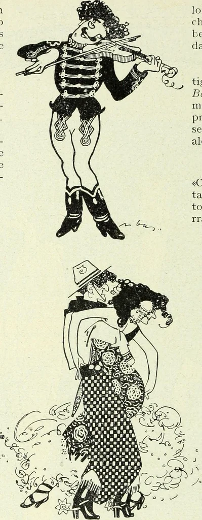 An illustration from Caras y caretas, 1898, leaf 1069