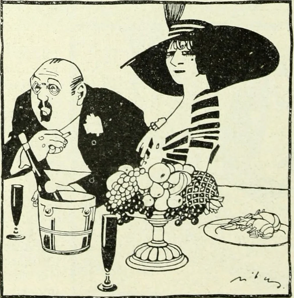 An illustration from Caras y caretas, 1898, leaf 1069