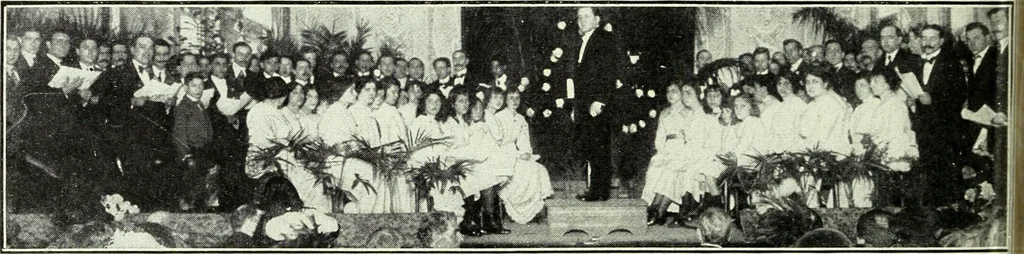 An illustration from Caras y caretas, 1898, leaf 1071