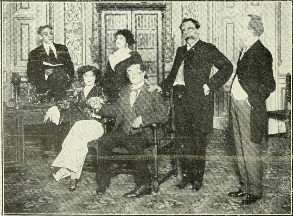 An illustration from Caras y caretas, 1898, leaf 1073
