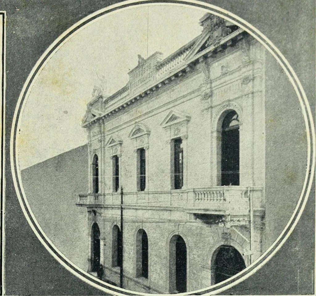 An illustration from Caras y caretas, 1898, leaf 1076