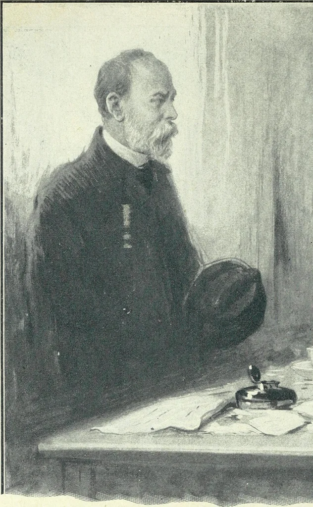 An illustration from Caras y caretas, 1898, leaf 1081
