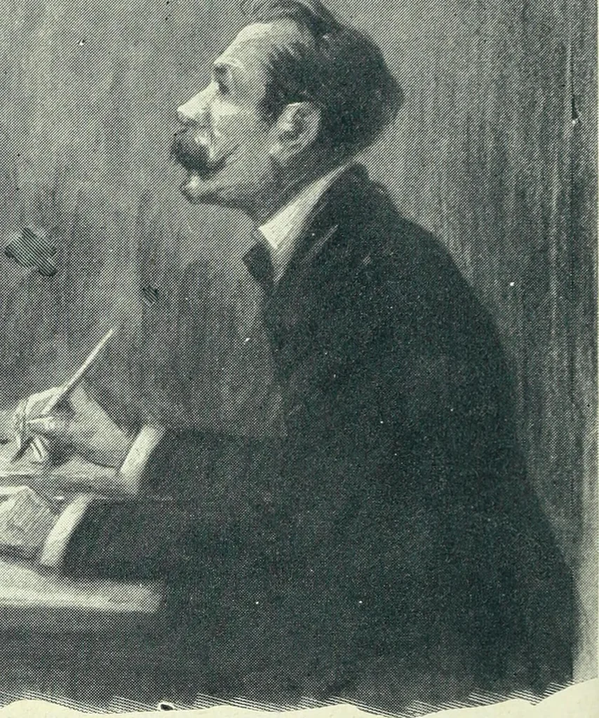 An illustration from Caras y caretas, 1898, leaf 1081