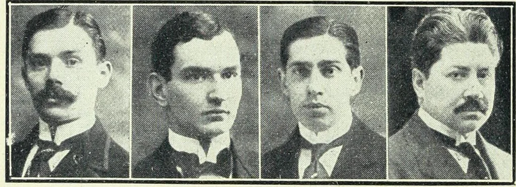 An illustration from Caras y caretas, 1898, leaf 1083