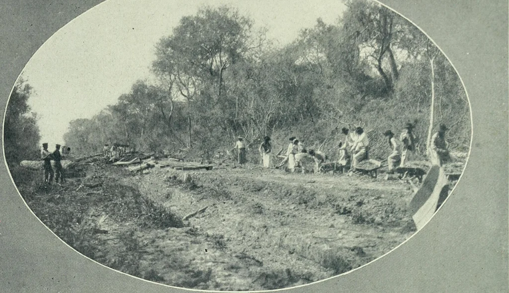 An illustration from Caras y caretas, 1898, leaf 1086
