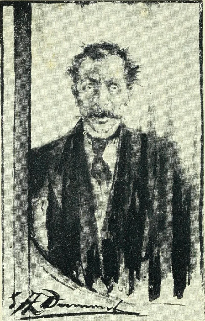 An illustration from Caras y caretas, 1898, leaf 1091