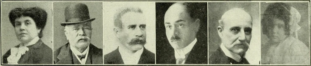 An illustration from Caras y caretas, 1898, leaf 1100