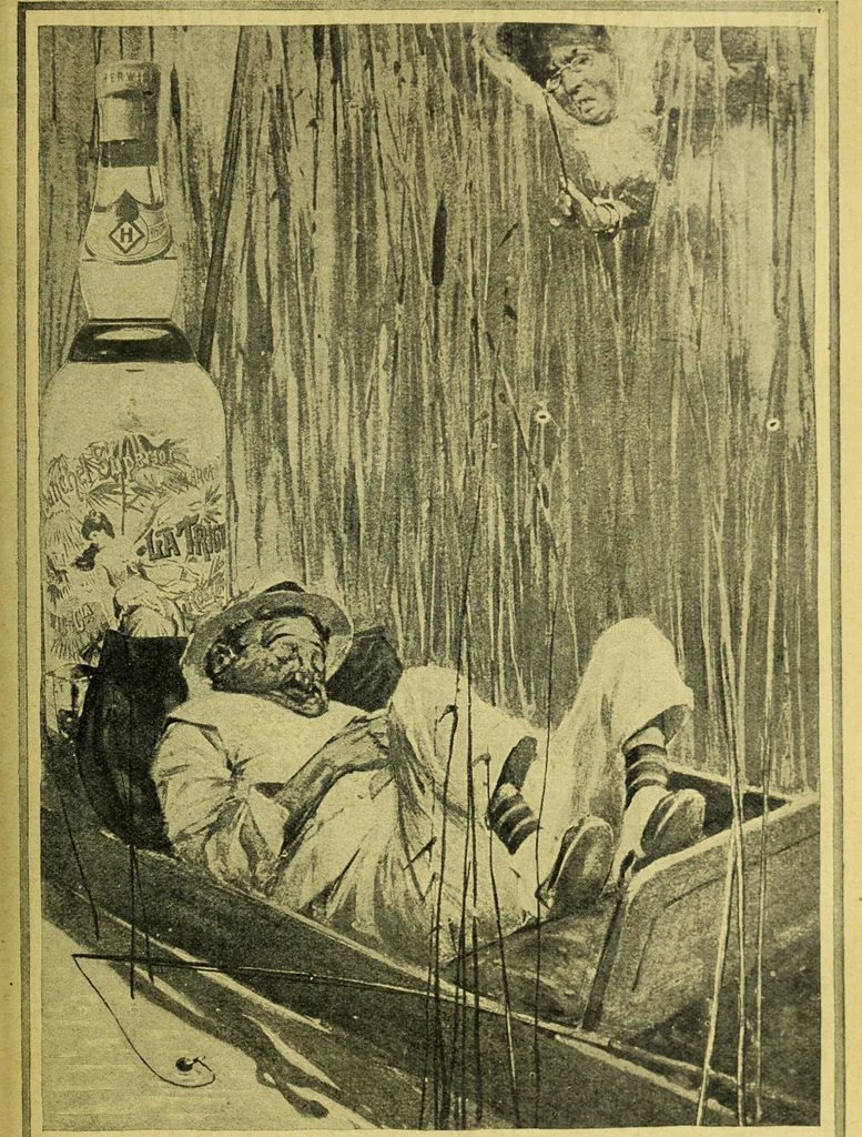 An illustration from Caras y caretas, 1898, leaf 1114