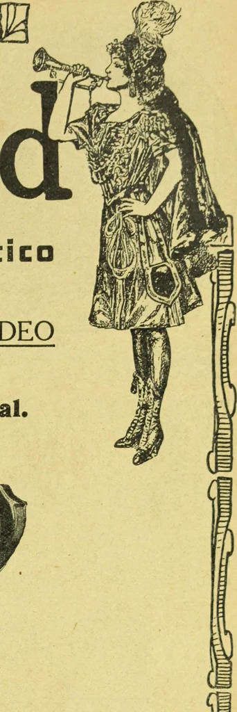 An illustration from Caras y caretas, 1898, leaf 1118