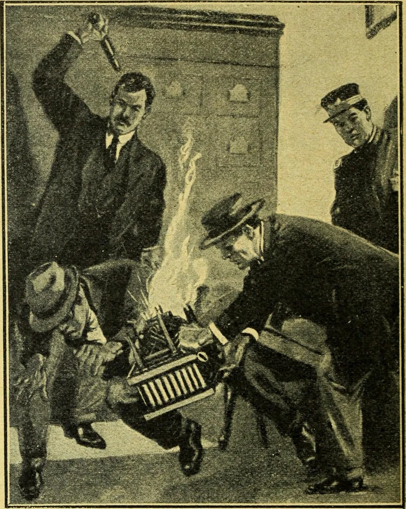 An illustration from Caras y caretas, 1898, leaf 1119