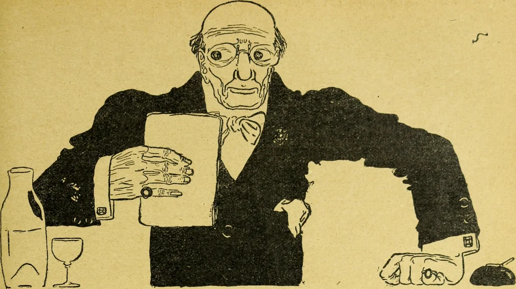 An illustration from Caras y caretas, 1898, leaf 114