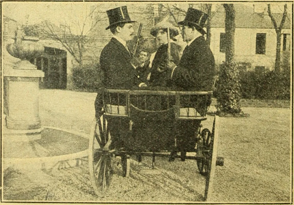 An illustration from Caras y caretas, 1898, leaf 1161