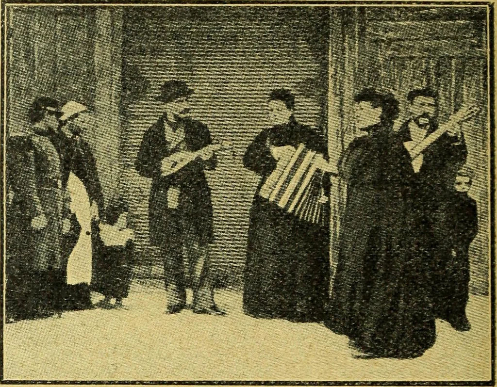 An illustration from Caras y caretas, 1898, leaf 1205