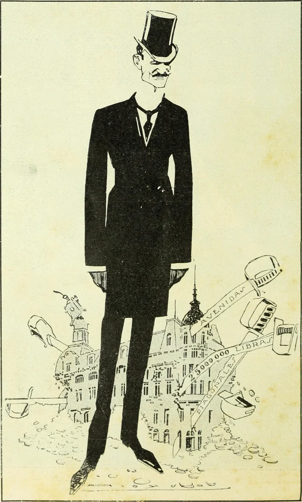 An illustration from Caras y caretas, 1898, leaf 1217