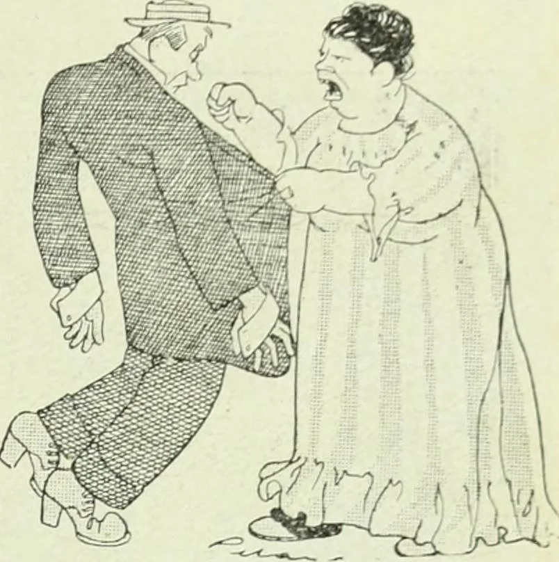 An illustration from Caras y caretas, 1898, leaf 1226