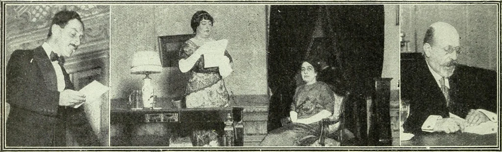 An illustration from Caras y caretas, 1898, leaf 1227