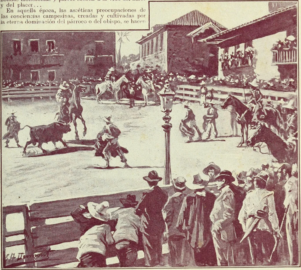 An illustration from Caras y caretas, 1898, leaf 1234