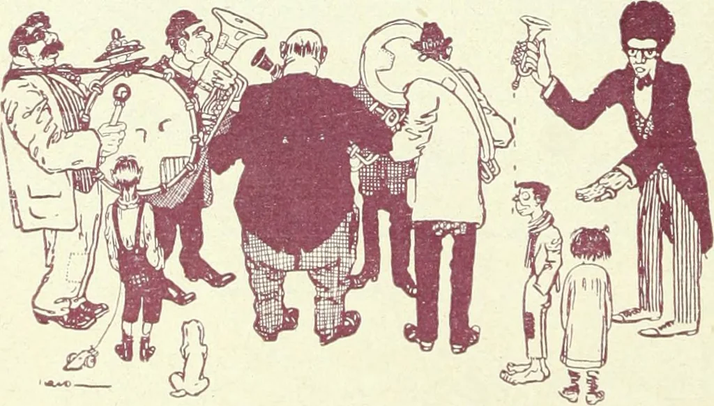An illustration from Caras y caretas, 1898, leaf 1239