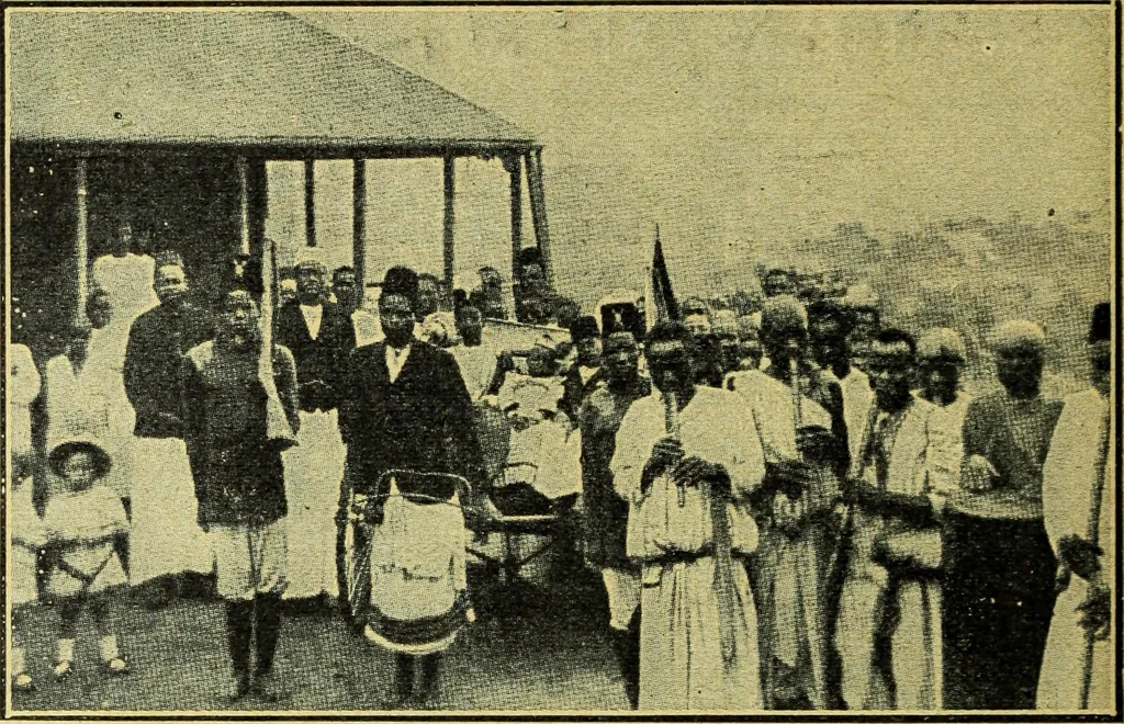 An illustration from Caras y caretas, 1898, leaf 125