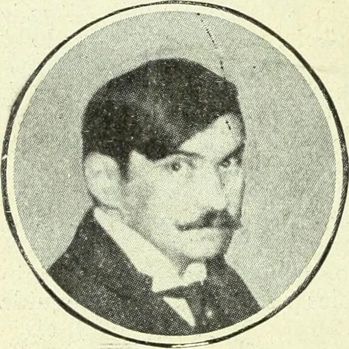 An illustration from Caras y caretas, 1898, leaf 1257