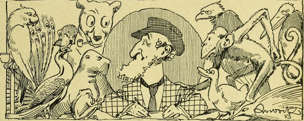 An illustration from Caras y caretas, 1898, leaf 1264
