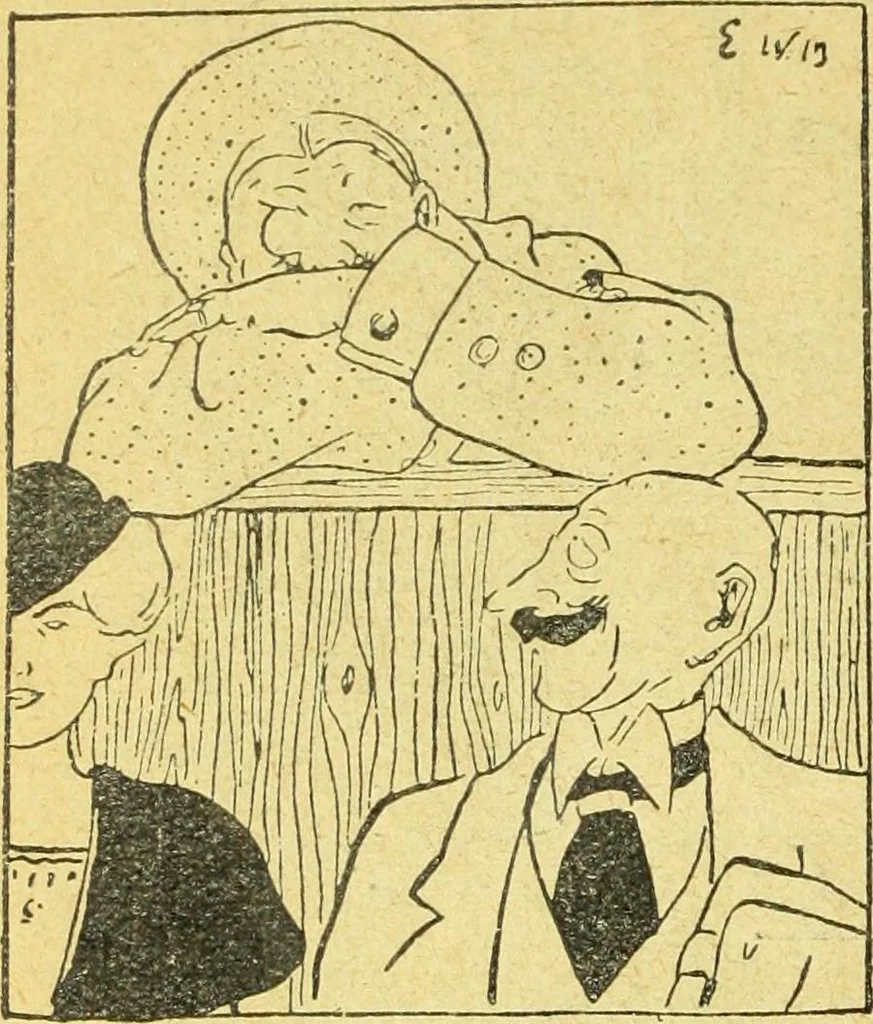 An illustration from Caras y caretas, 1898, leaf 1295