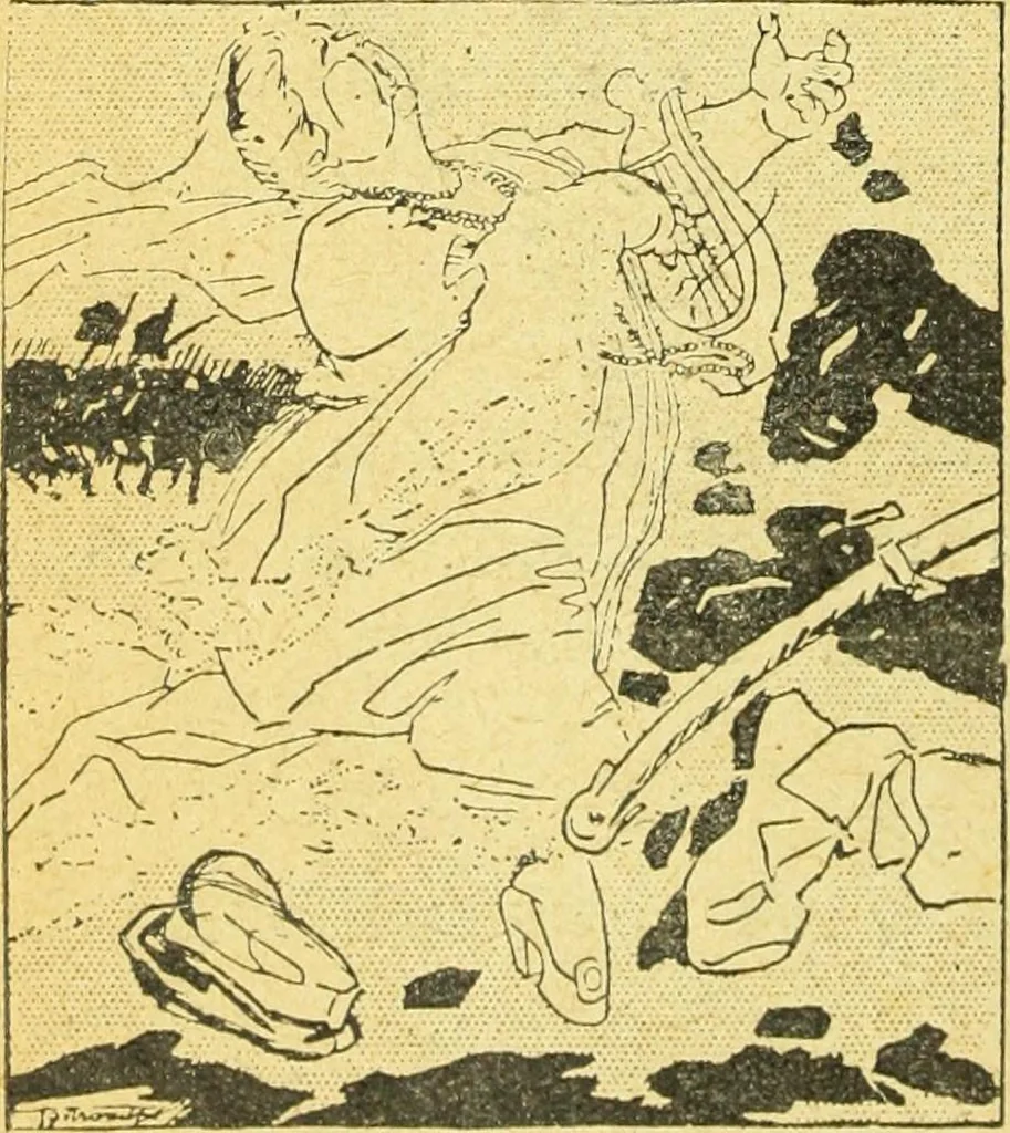 An illustration from Caras y caretas, 1898, leaf 1295