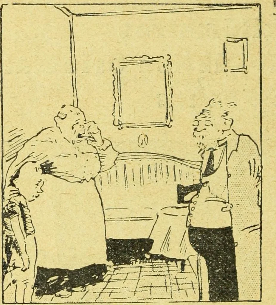 An illustration from Caras y caretas, 1898, leaf 1295