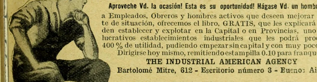 An illustration from Caras y caretas, 1898, leaf 140