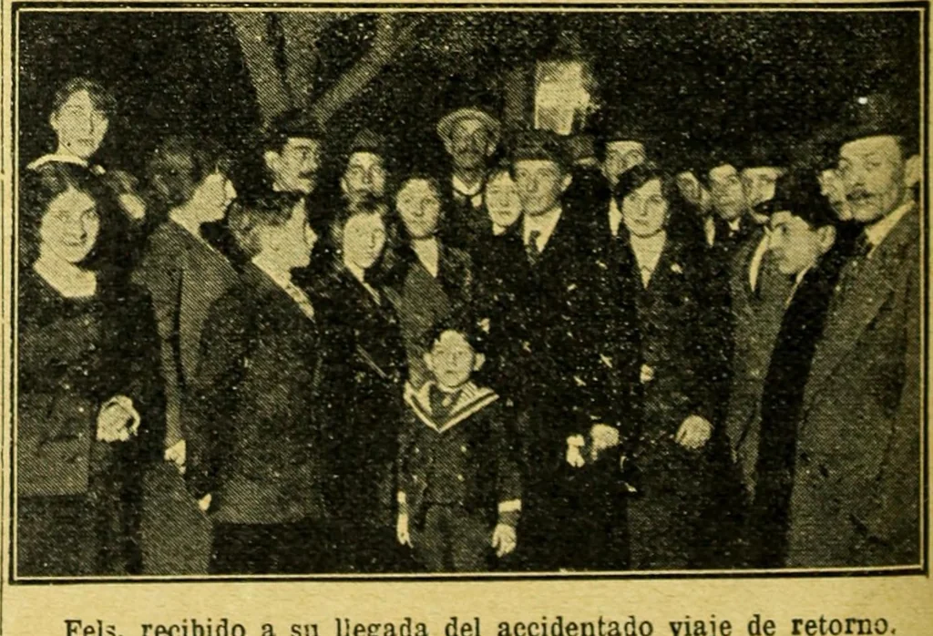 An illustration from Caras y caretas, 1898, leaf 145