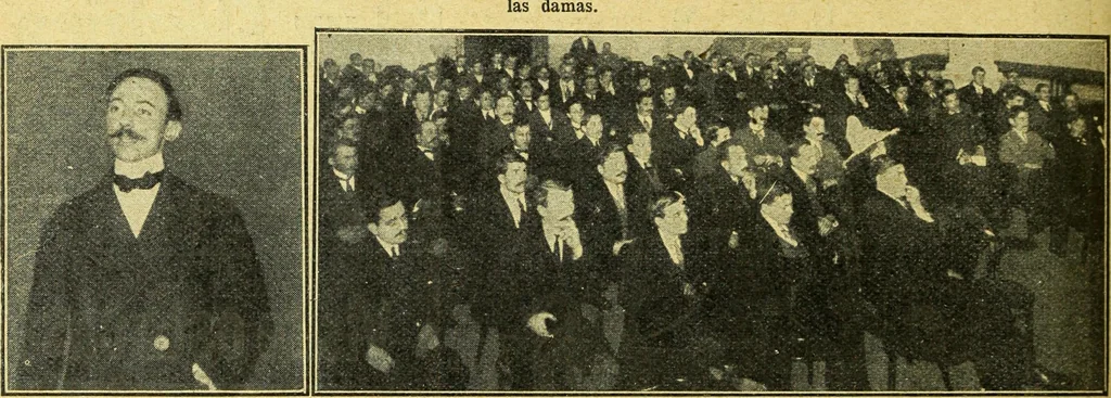An illustration from Caras y caretas, 1898, leaf 147