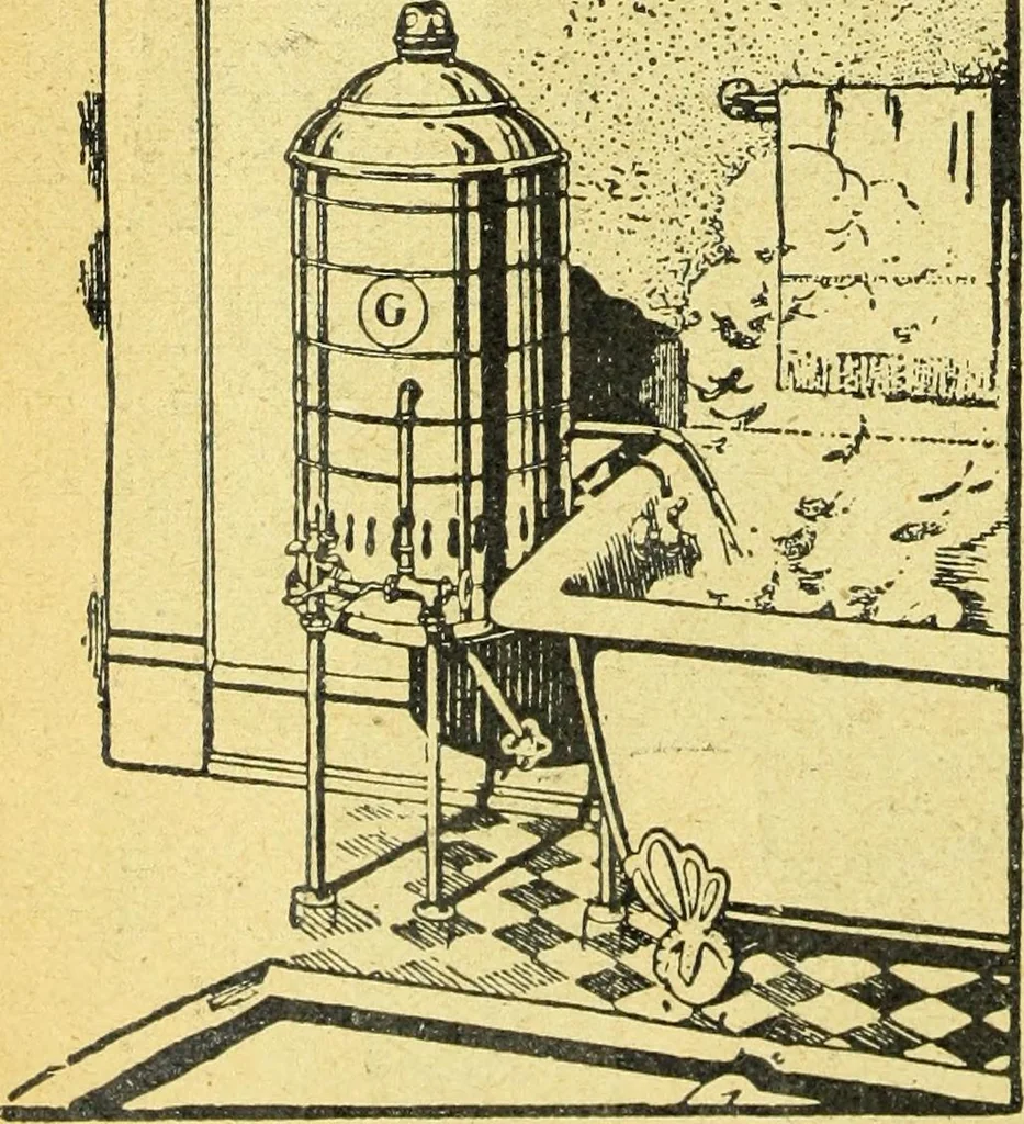 An illustration from Caras y caretas, 1898, leaf 15