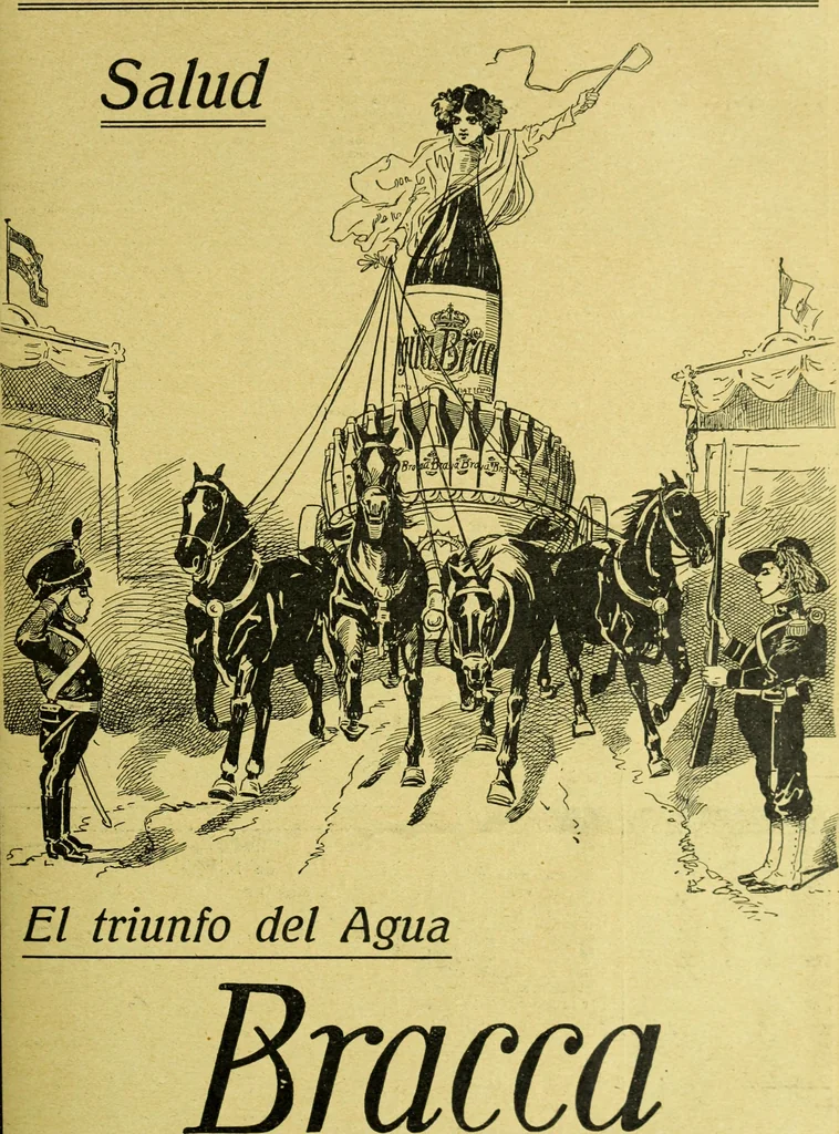 An illustration from Caras y caretas, 1898, leaf 162